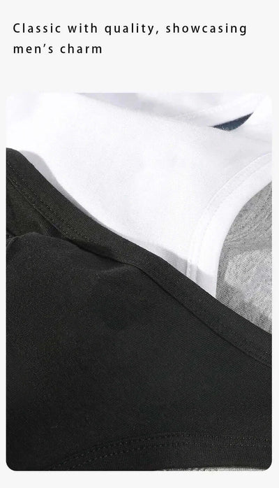 Gym Top Men Shirt Man Muscle Loose T-shirt Fitness Bodybuilding in classic black and white colors.