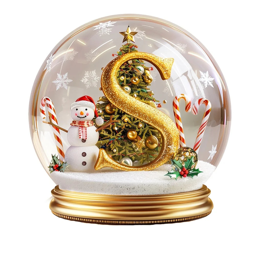 Christmas Tree Decorations Mixed Letter