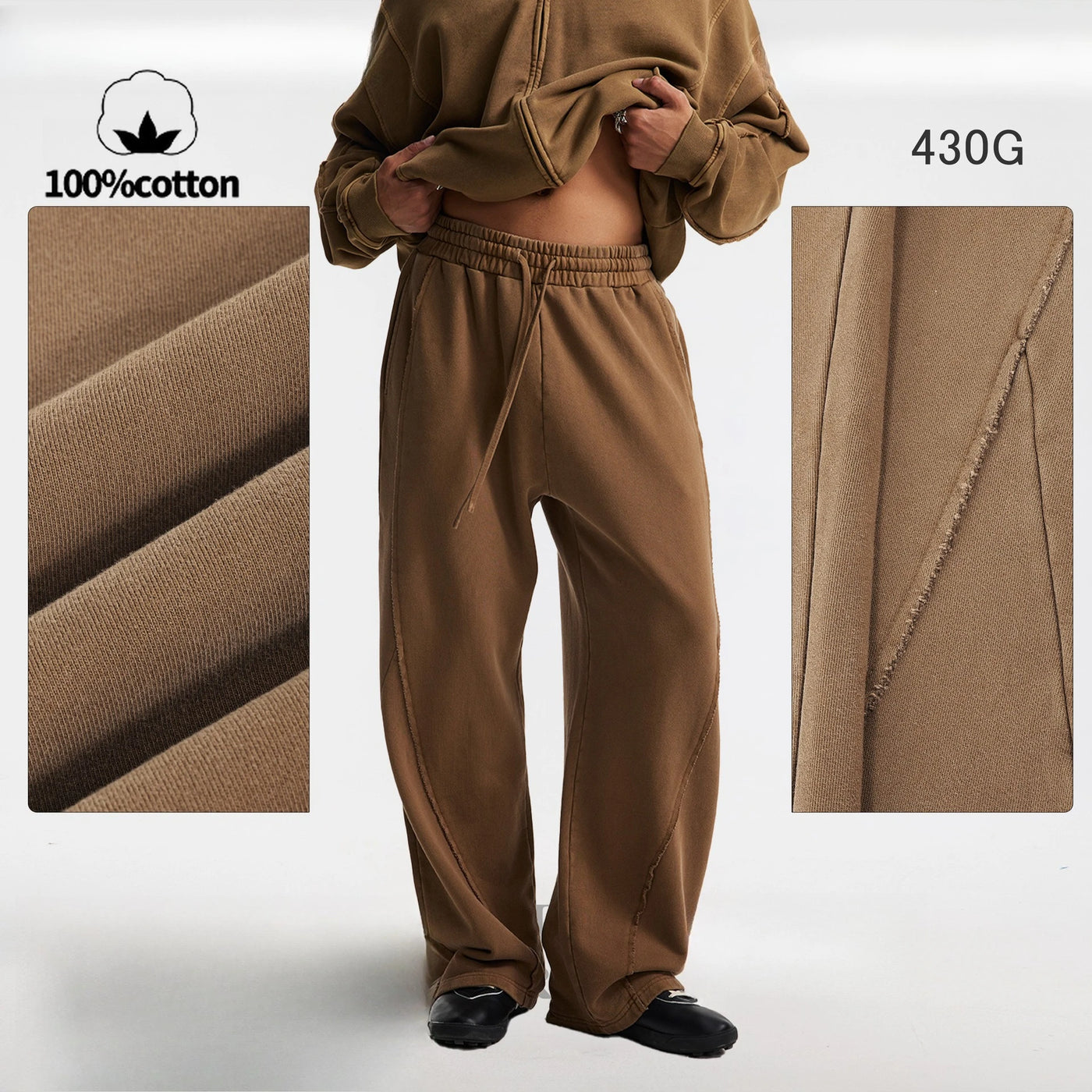 2025 Arrival with Frayed Hem, Distressed & Washed Effect Unisex