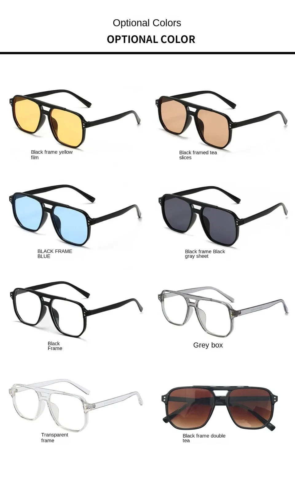 Vintage Men  Big Sunglasses