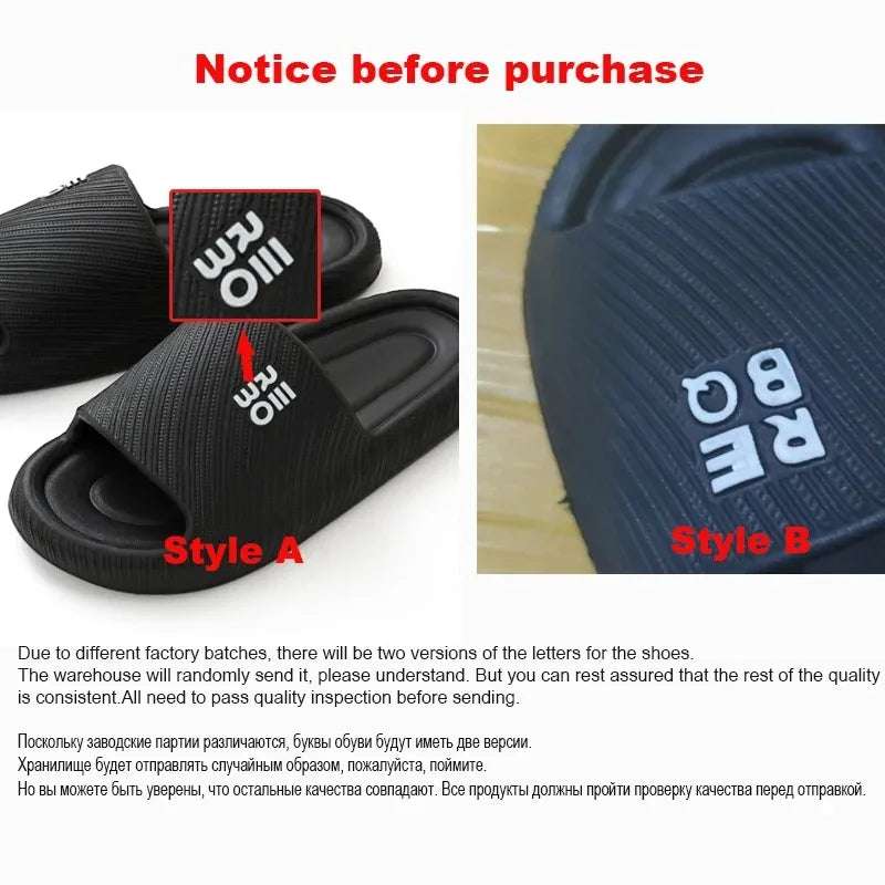 Summer Fashion Slippers Men Shoes Comfortable Slippers