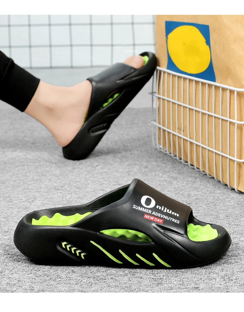 Massage Slippers Slides Indoor Outdoor Sandals