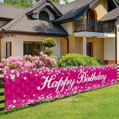 Happy Birthday Banner Birthday Party Decoration Kids Boys Girl