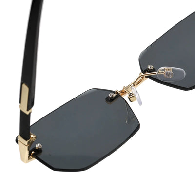 Trendy Rimless Sunglasses for Men