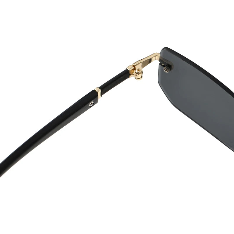 Trendy Rimless Sunglasses for Men