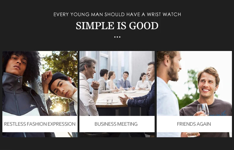 original design men's watch