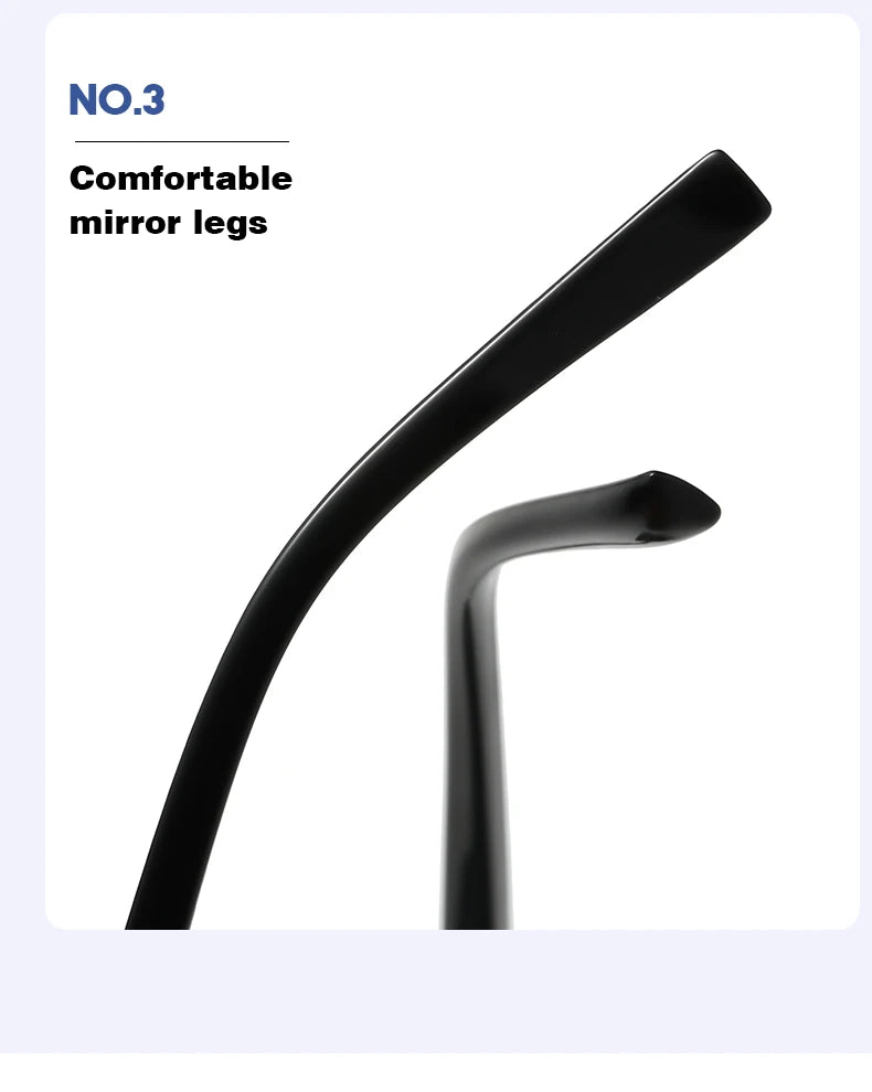 Trendy Rimless Sunglasses for Men