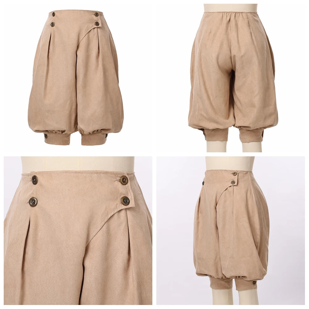 Vintage Steampunk Trousers for Women