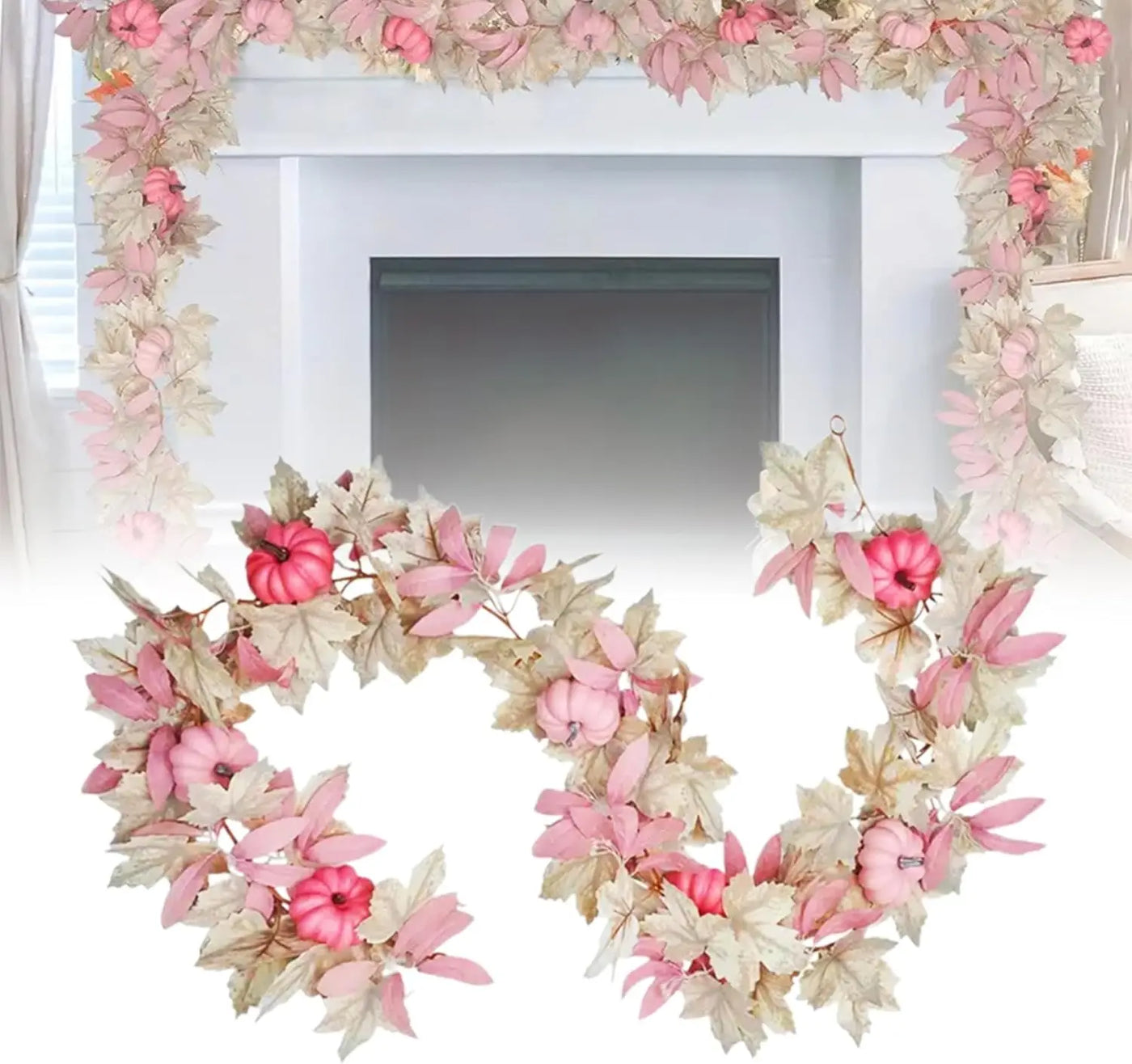 Halloween Thanksgiving Pink Decorations