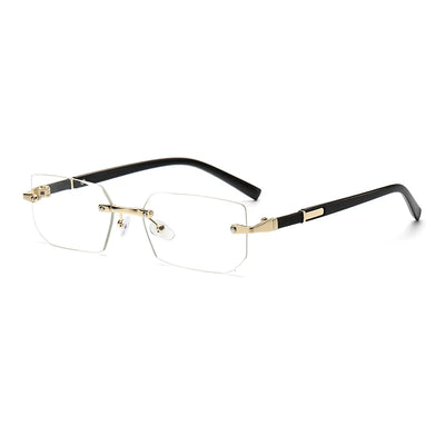 Trendy Rimless Sunglasses for Men