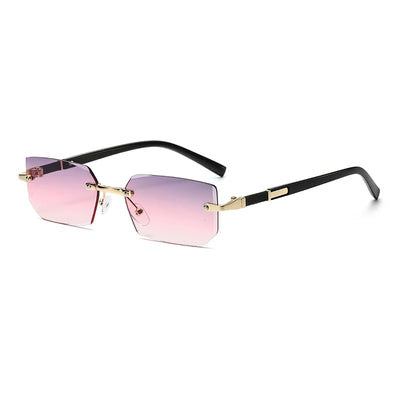 Trendy Rimless Sunglasses for Men