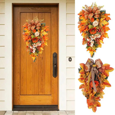 Thanksgiving Front Door Decorations