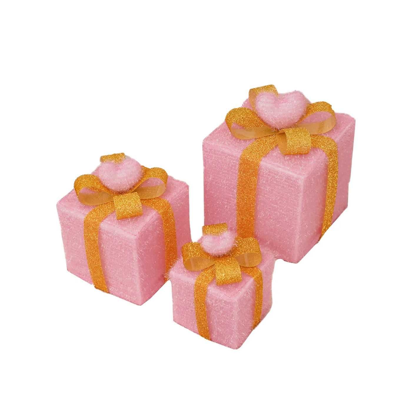 Christmas Decoration 3pcs Transparent Plastic Christmas