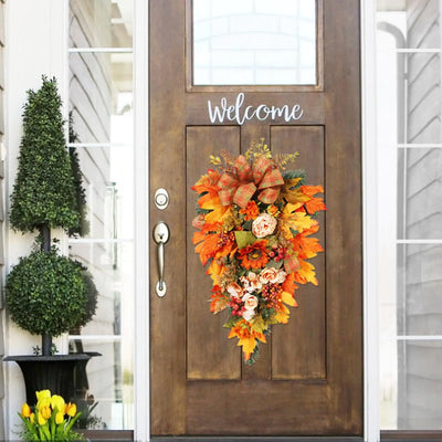 Thanksgiving Front Door Decorations
