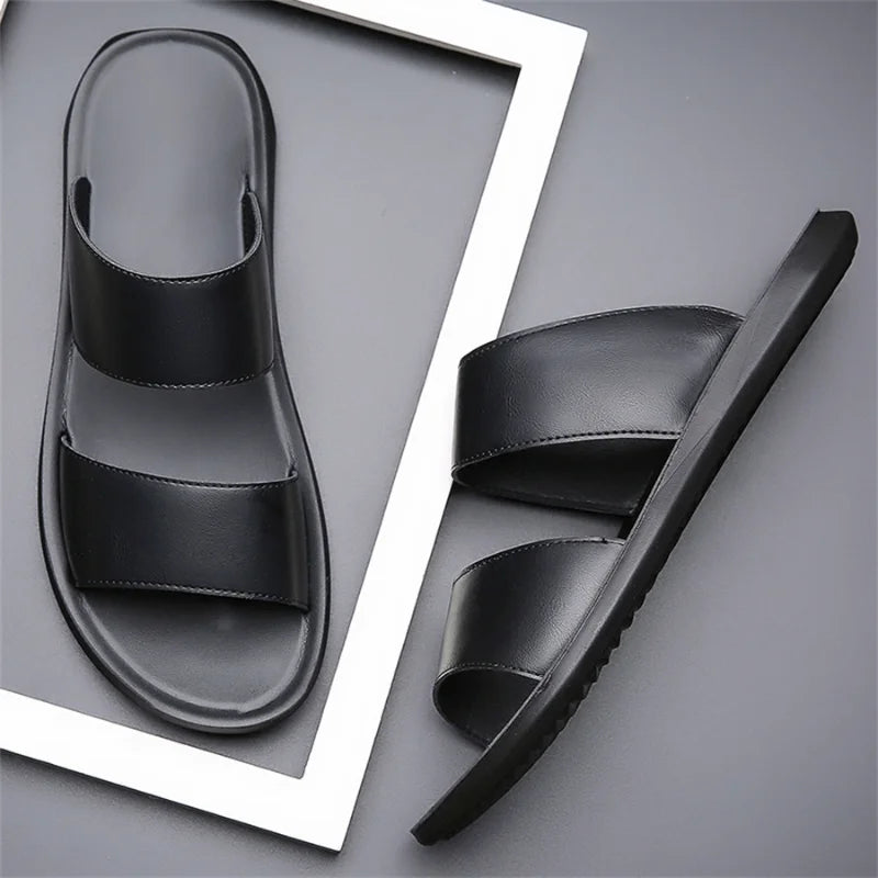 New Beach Slippers for Men Non Slip Flat Sandals