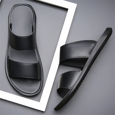 New Beach Slippers for Men Non Slip Flat Sandals