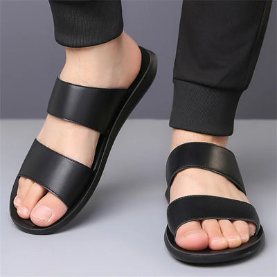 New Beach Slippers for Men Non Slip Flat Sandals