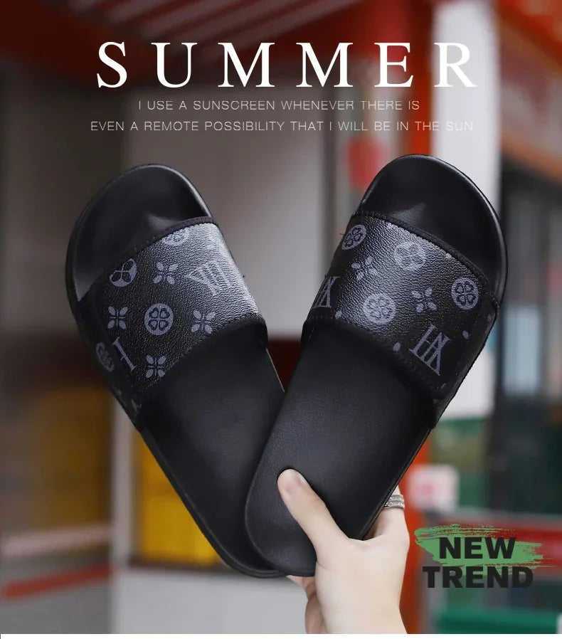 Slides Shoes for Men 2024 Slippers House Man Comfortable