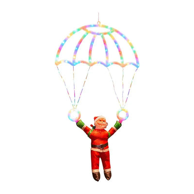 Christmas, Santa Claus, Parachute