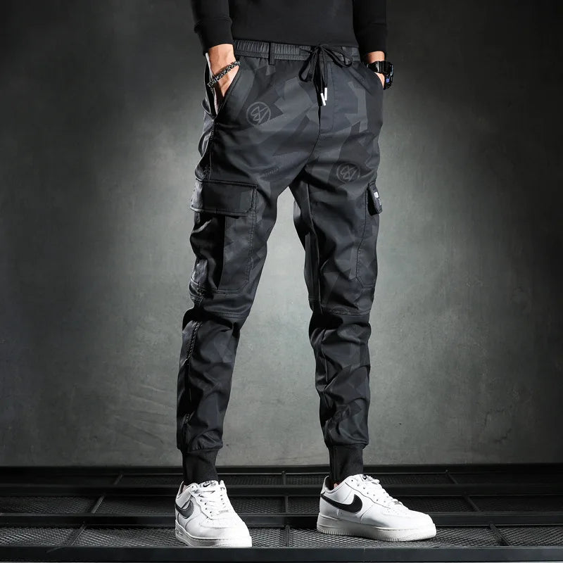 Men's Joggers Trousers Cargo Trousers Man Work Overalls