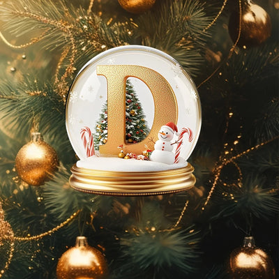 Christmas Tree Decorations Mixed Letter