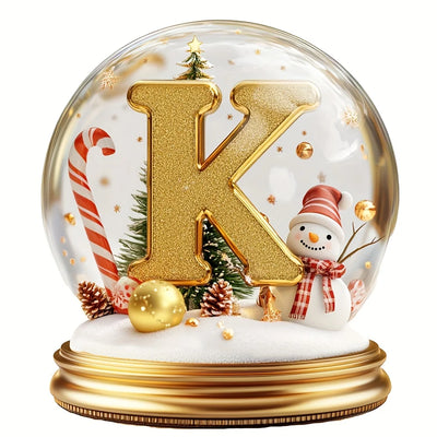Christmas Tree Decorations Mixed Letter