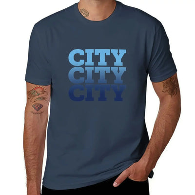 Manchester City T-Shirt anime t shirts for man