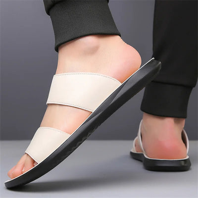 New Beach Slippers for Men Non Slip Flat Sandals