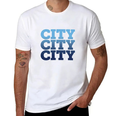 Manchester City T-Shirt anime t shirts for man