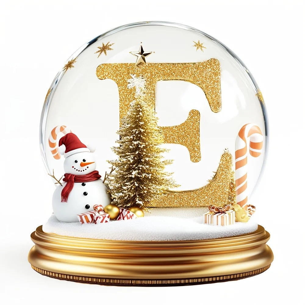 Christmas Tree Decorations Mixed Letter