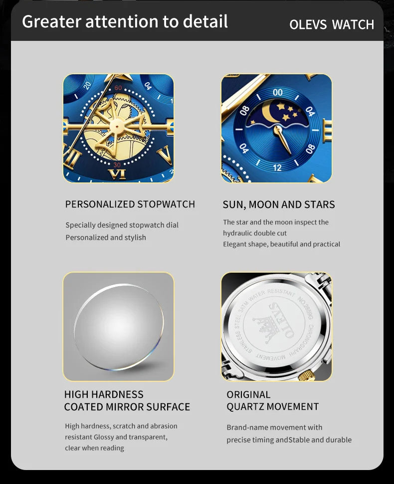 OLEVS 2859 Man Watches