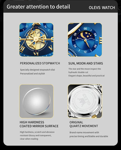 OLEVS 2859 Man Watches