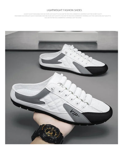 Trendy Men's Flat Bottom Casual Shoes Soft Sole