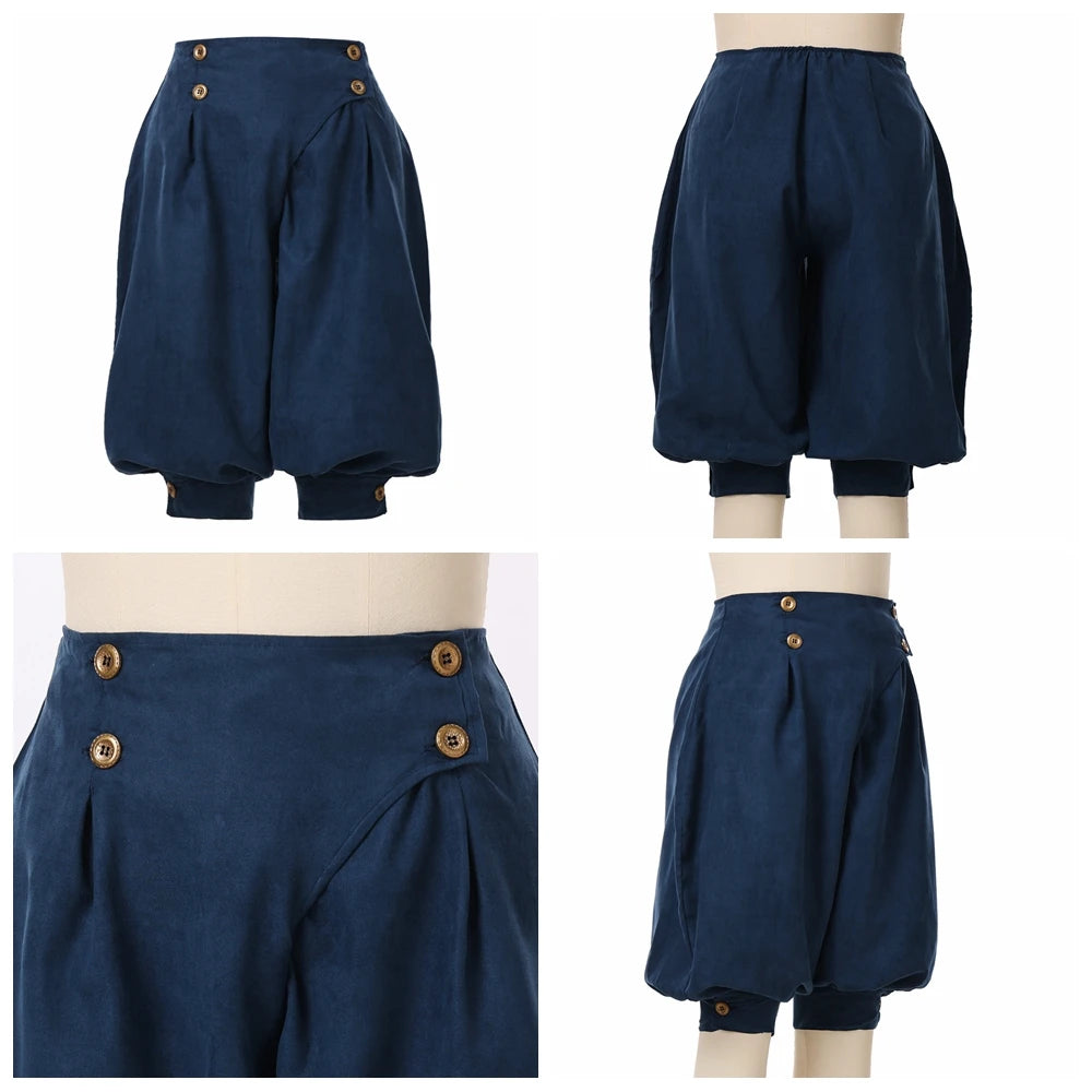 Vintage Steampunk Trousers for Women