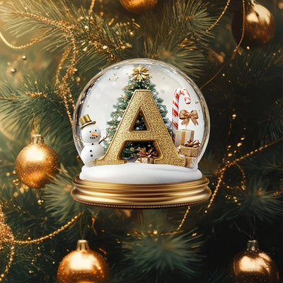 Christmas Tree Decorations Mixed Letter